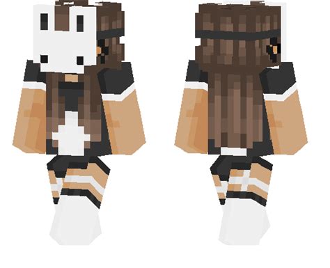 Girl with Rabbit Mask | Minecraft PE Skins