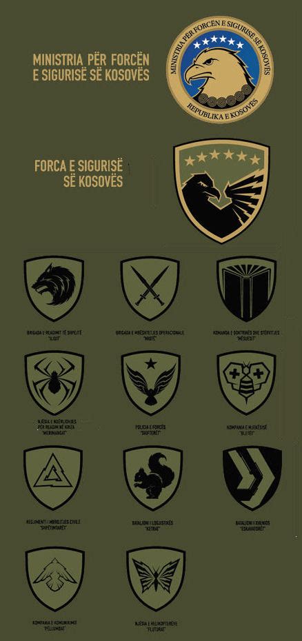 Kosovo Security Force [KSF] - Unit Insignia