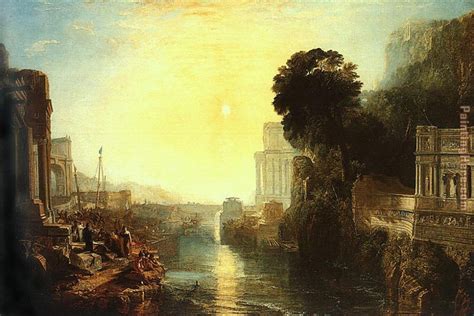 Joseph Mallord William Turner Dido Building Carthage painting anysize 50% off