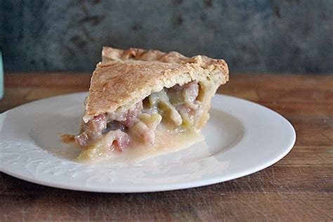 Rhubarb Custard Pie | Kitchen Trials