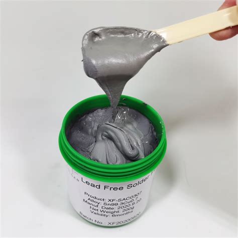 Xf Lead Free Tin Lead Liquid Paste Solder for SMT SMD BGA PCB Reballing - China Liquid Solder ...