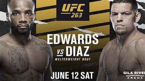 UFC 263: Leon Edwards vs Nate Diaz Prediction and fight preview