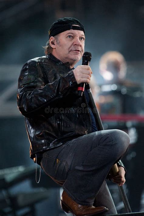 The Singer Vasco Rossi during the Concert Editorial Stock Photo - Image ...