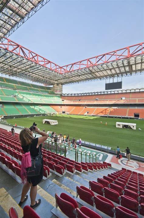 At San Siro Stadium Tour editorial photo. Image of milan - 35304361