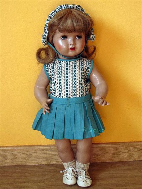 19.5" plastic Mariquita Pérez doll, 1943-53, by Jose Florido. Art Dolls ...