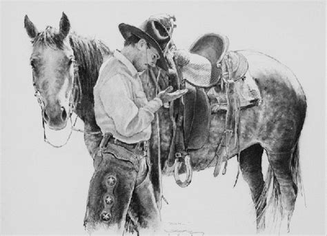 17 Best images about Western pencil art on Pinterest | Cowboy art, Art ...