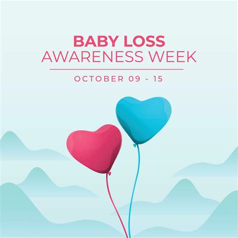 baby loss awareness week design template good for celebration usage ...