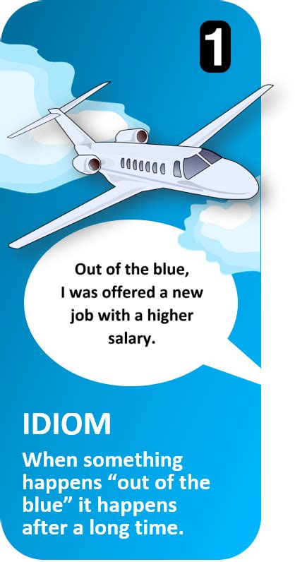 Idiom Quiz Out of the blue - All Things Topics