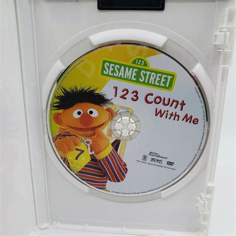 Sesame Street 1 2 3 Count With Me DVD (2010) Standard Version Kids ...