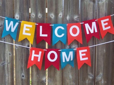 Welcome Home Banner – Some Classic Ideas To Follow - Aik Designs