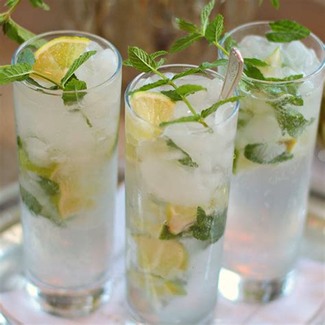 Prosecco Mojito Cocktail