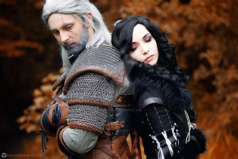 Geralt and Yennefer by KinslayeR13 on DeviantArt