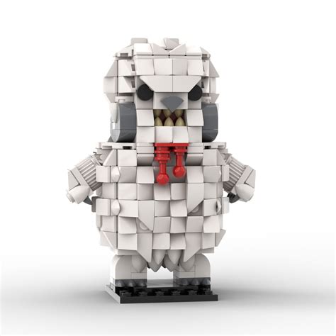 Lego Star Wars Hoth Wampa - Custom MOC Brickheadz Instructions