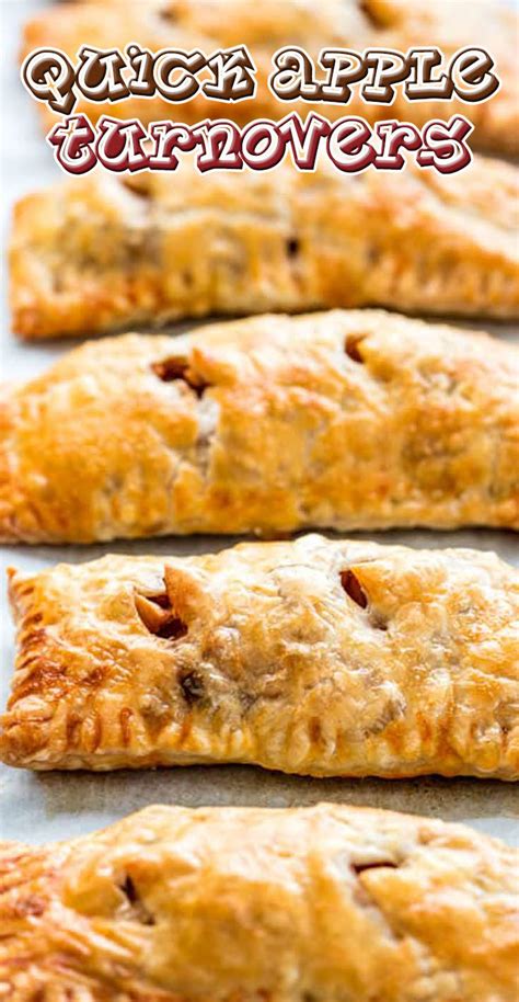 Quick Apple Turnovers Recipe