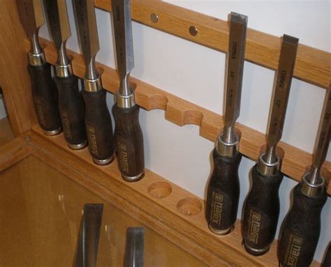 Using Magnets to Store Chisels | Tool storage diy, Woodworking storage, Woodworking tools storage