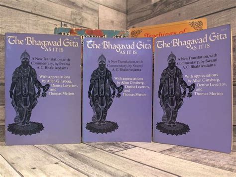 A.C. Bhaktivedanta Swami 6 Books Srila Prabhupada Abhay Charan De by A ...