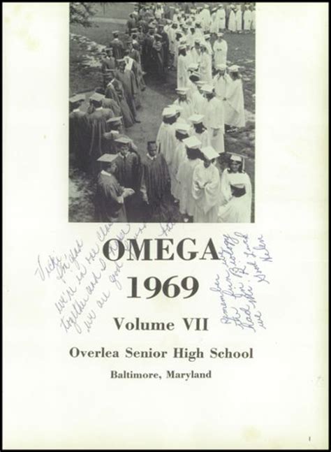 Explore 1969 Overlea High School Yearbook, Baltimore MD - Classmates