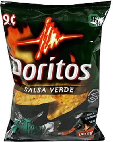 Doritos Salsa Verde Tortilla Chips - 2.75 oz, Nutrition Information | Innit