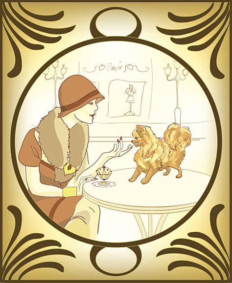 Art Deco Dog Illustrations, Royalty-Free Vector Graphics & Clip Art ...