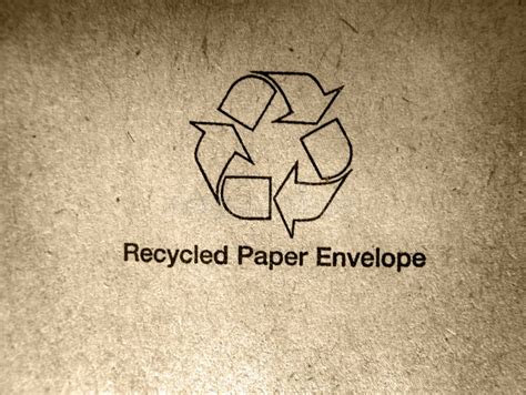 Recycled paper stock image. Image of sheet, post, recycling - 5685821