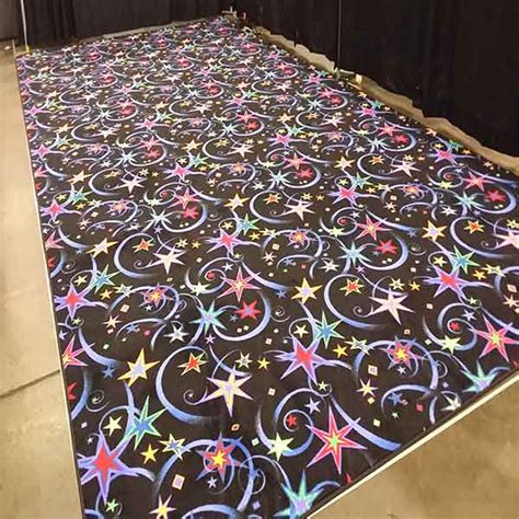 Retro Carpet Flooring Rental | Retro Arcade Carpet Rental Atlanta