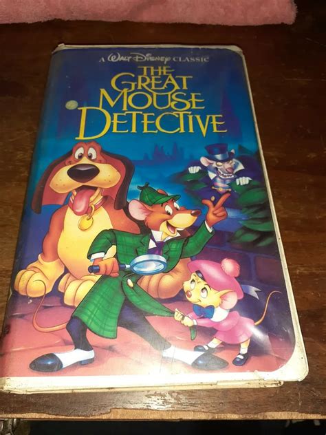 The Great Mouse Detective Vhs 1992