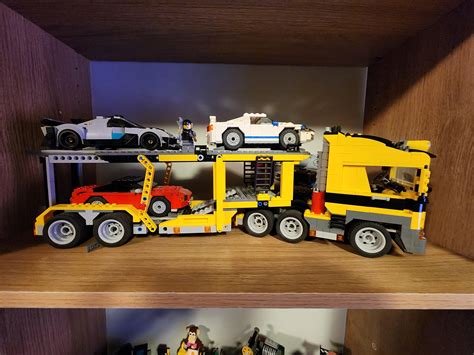 I always liked the car hauler the most : r/lego