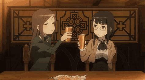 Anime Cheers Anime Drinking GIF - Anime Cheers Anime Drinking Anime Drink - Discover & Share GIFs