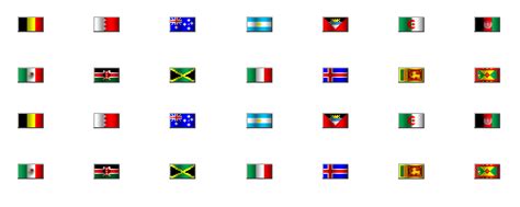 Free Pixel Flag Icons - Country Pixel Flag Icons | Jacorre