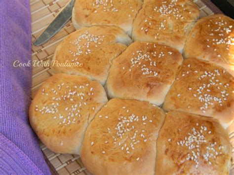 Cook With Poulamee: Homemade Burger Bread