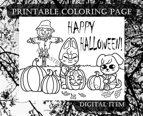 Printable SKZOO-HALLOWEEN Coloring Page - Etsy