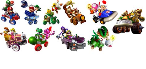 Mario Kart Double Dash Characters 1 | Mario kart, Dash character, Mario