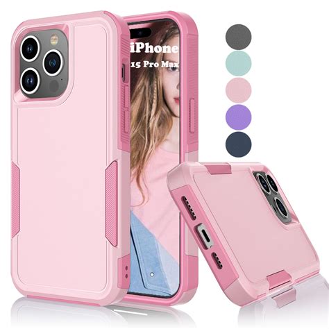 iPhone 15 Pro Max Cases ,Sturdy Phone Case for Apple iPhone 15 Pro Max ...