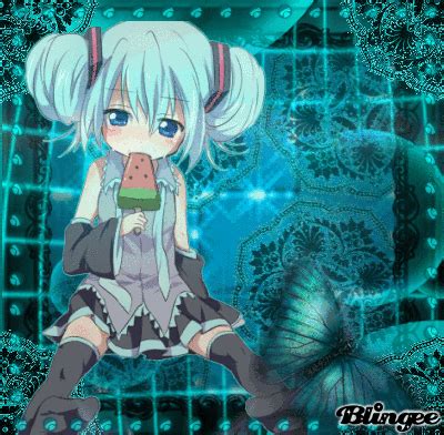 Cute Chibi-miku Picture #128056934 | Blingee.com