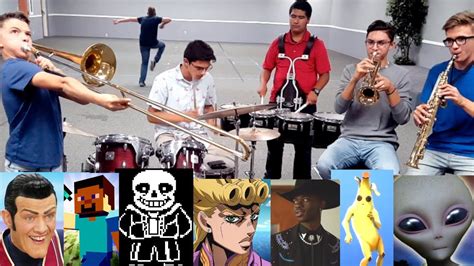 Meme & Video Game Rewind 2019-Played by Band Kids - YouTube