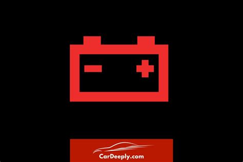 Battery Warning Light: Common Causes and Solutions - CarDeeply.com