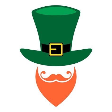 Leprechaun Beard Cuttable Design PNG DXF SVG & eps File for Silhouette ...