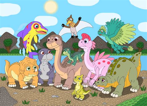 Ten young dinosaurs of the Great Valley by MCsaurus on DeviantArt