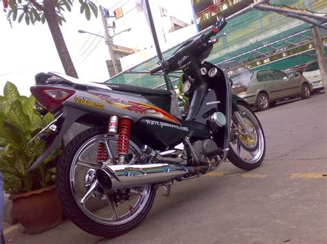 motorcycle ros: Honda Wave Modified