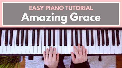 Amazing Grace - Easy Piano Tutorial Chords - Chordify