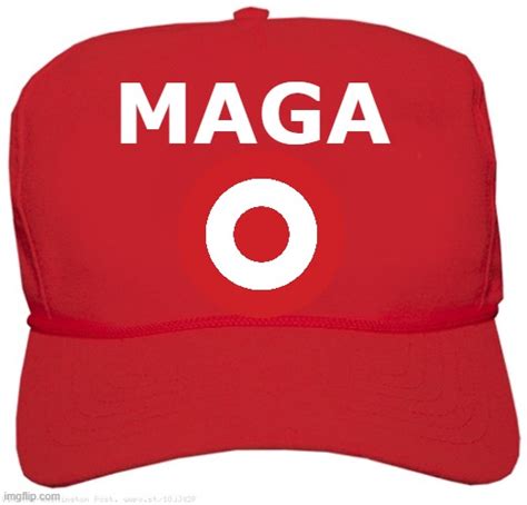 MAGA target hat Blank Template - Imgflip