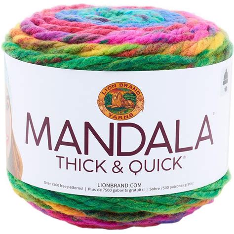 Lion Brand Yarn Mandala Thick & Quick-Swirl - Walmart.com - Walmart.com