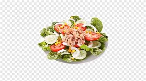 Salad Tuna Salad Nicoise Hidangan Selada, salade verte, sayuran daun ...