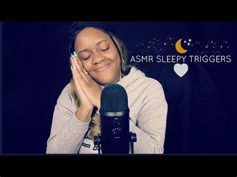 ASMR Sleepy Triggers For Relaxation ~ - YouTube