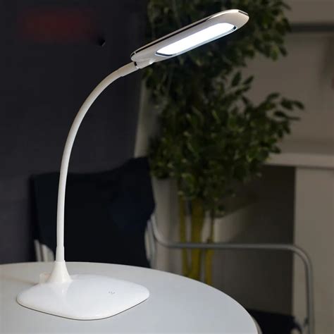 New 3 Level Dimmable led Desk Lamp Ultra thin plated edge touch dimmer table lamp with ...