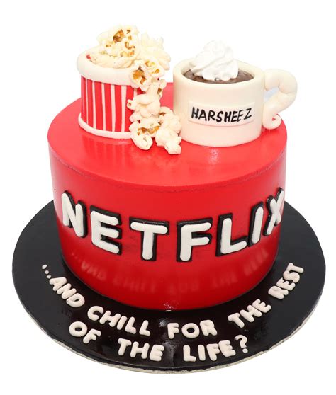 NetFlix Birthday Cake, netflix cake movie in Lahore.