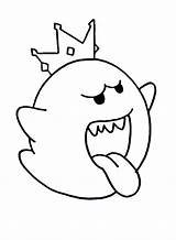 King Boo With Car Coloring Page  Free Printable Pages sketch template