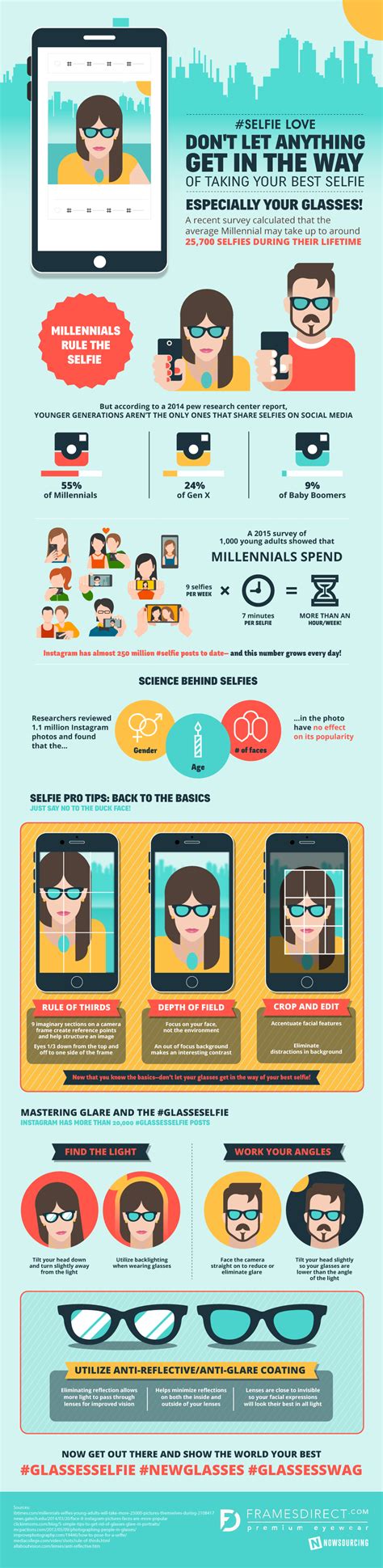 How to Take a Good Selfie - Even in Glasses | FramesDirect.com