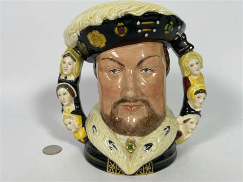 Royal Doulton King Henry VIII Limited Edition Toby Jug Mug Signed By Michael Doulton 7H D6888