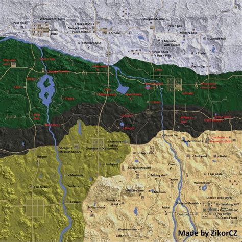 7 Days to Die Navezgane Map